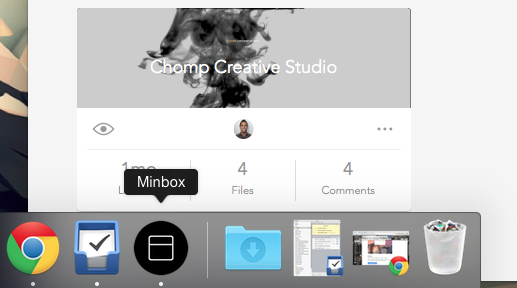 ChompStudio's tweet photo. We just downloaded the new @minbox app. Always big fans of what these guys release! https://t.co/jQJWQpy0LP http://t.co/0hziCETvcM
