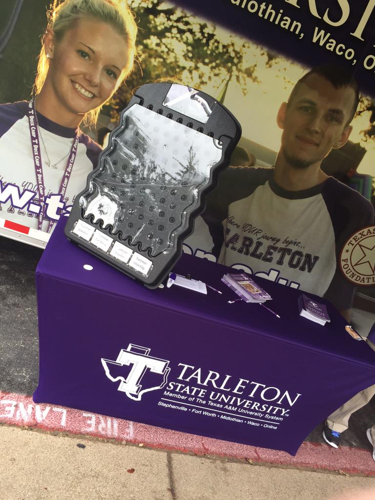 Come see us for a chance to win a prize <a href="/WfordCollege/">Weatherford College</a> students!! We are here until 2!