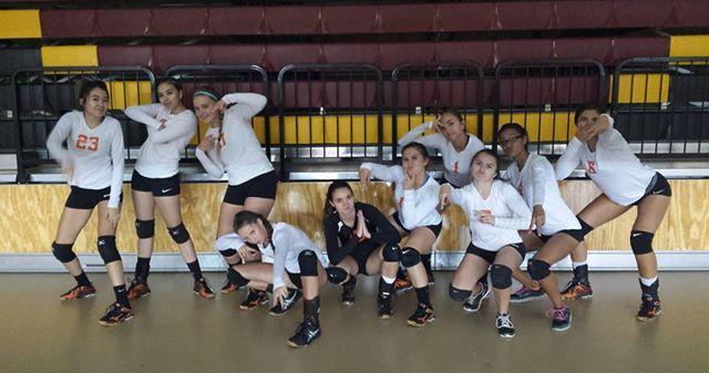 THS Volleyball won they're game last night! Congratulations lady tigers 👏