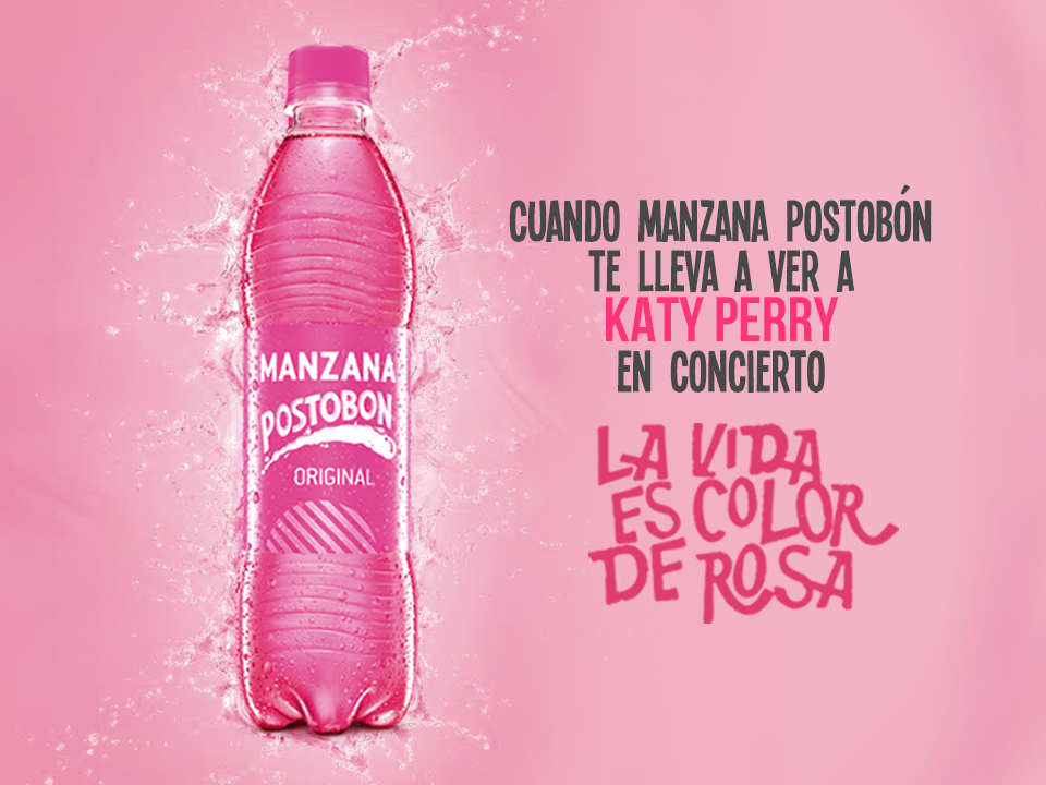 PostobonManzana's tweet photo. Cuando este tuit llegue a 500 RTS lanzaremos la actividad para ganar 3 entradas dobles VIP. #LaVidaEsColorDeRosa http://t.co/SF0C7m107T