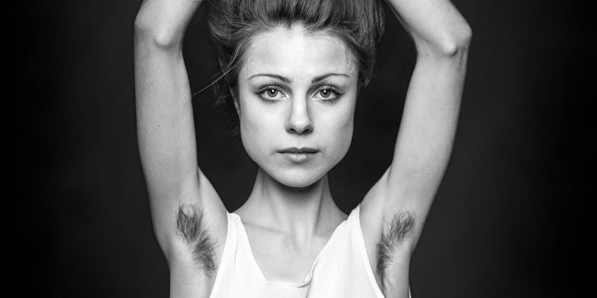 Hairy petite tattoo rough