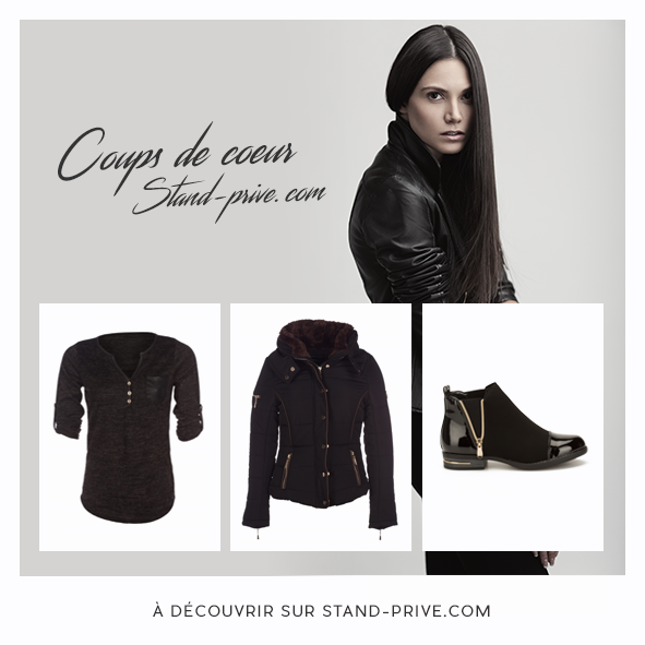 Standprivecom's tweet photo. [COUPS DE COEUR]
Découvrez nos essentiels de la semaine.
Je shoppe : http://t.co/Ndtwxl0IdE http://t.co/QStw1ikNmZ