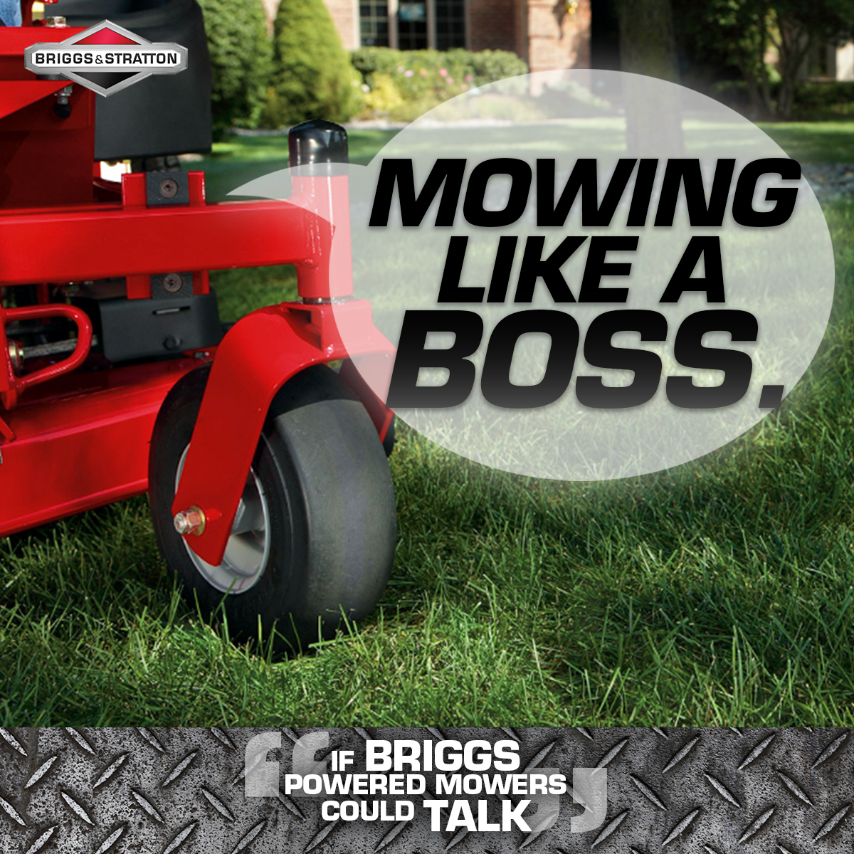 BriggsStratton's tweet photo. #YardWarrior http://t.co/iB2ieFr1BK