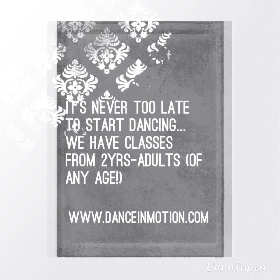 dance_in_motion's tweet photo. Come dance with us!!! We are open today, tomorrow &amp; Friday from 3:30-7pm for registration! 💚 http://t.co/ZMTfywW5nd http://t.co/yi31yhwum9