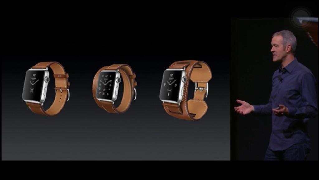iBoxIndonesia's tweet photo. New style for Apple watch! It's a Hermes! #AppleEvent http://t.co/DNJeqOHNKx