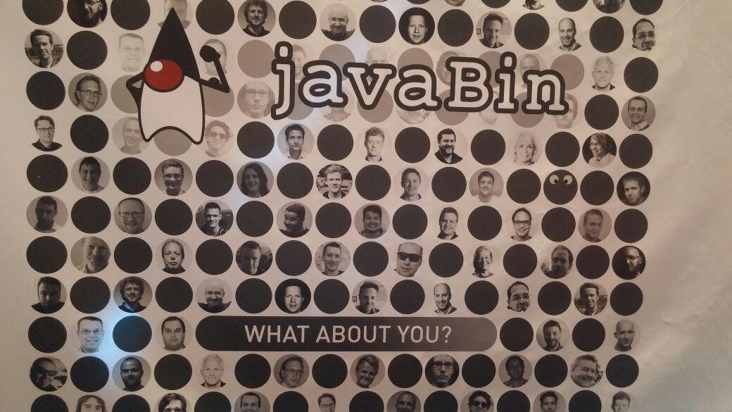 sten_aksel's tweet image. Some of the many people behind #javaBin (JUGs in Norway) and responsible for the #JavaZone conference