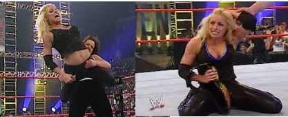 ButIAmRoxy's tweet photo. @trishstratuscom giving a unique bulldog to Molly Holly #Unforgiven2002 #NewChampion
@WWEUniverse #WAMWednesday http://t.co/AfcCuS1SGr