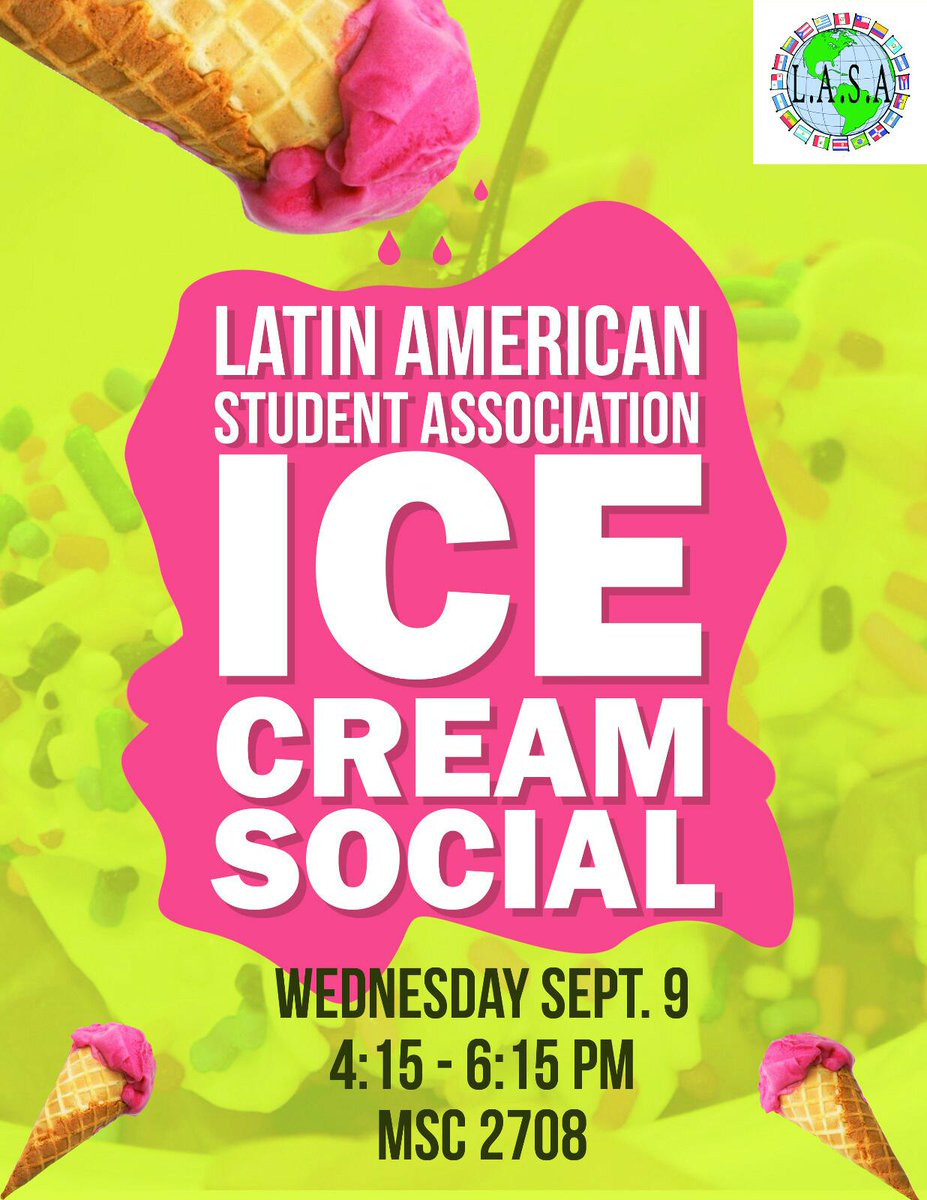 USFLASA's tweet image. Guys! Ice cream! It's a beautiful day today! See you there!!!!