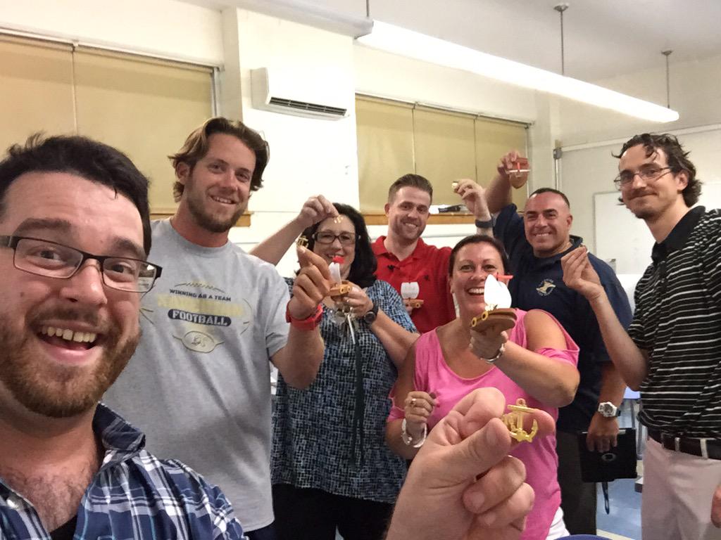 JHendrickXHS's tweet photo. Best PD EVER!!! #xhsweek1 #clipperstogether http://t.co/XgTIbyzY7R