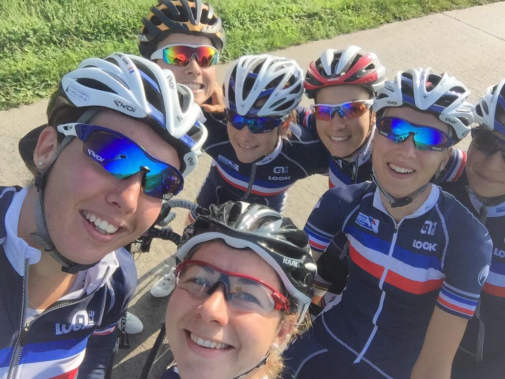 Rien de mieux qu'une semaine auprès de ces folles pour préparer le dernier objectif de la saison! #FrenchTeam2015
