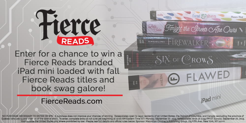 Tis the season of #FierceReads! We're celebrating the fall tour with a sweepstakes! bit.ly/1L9yUe5