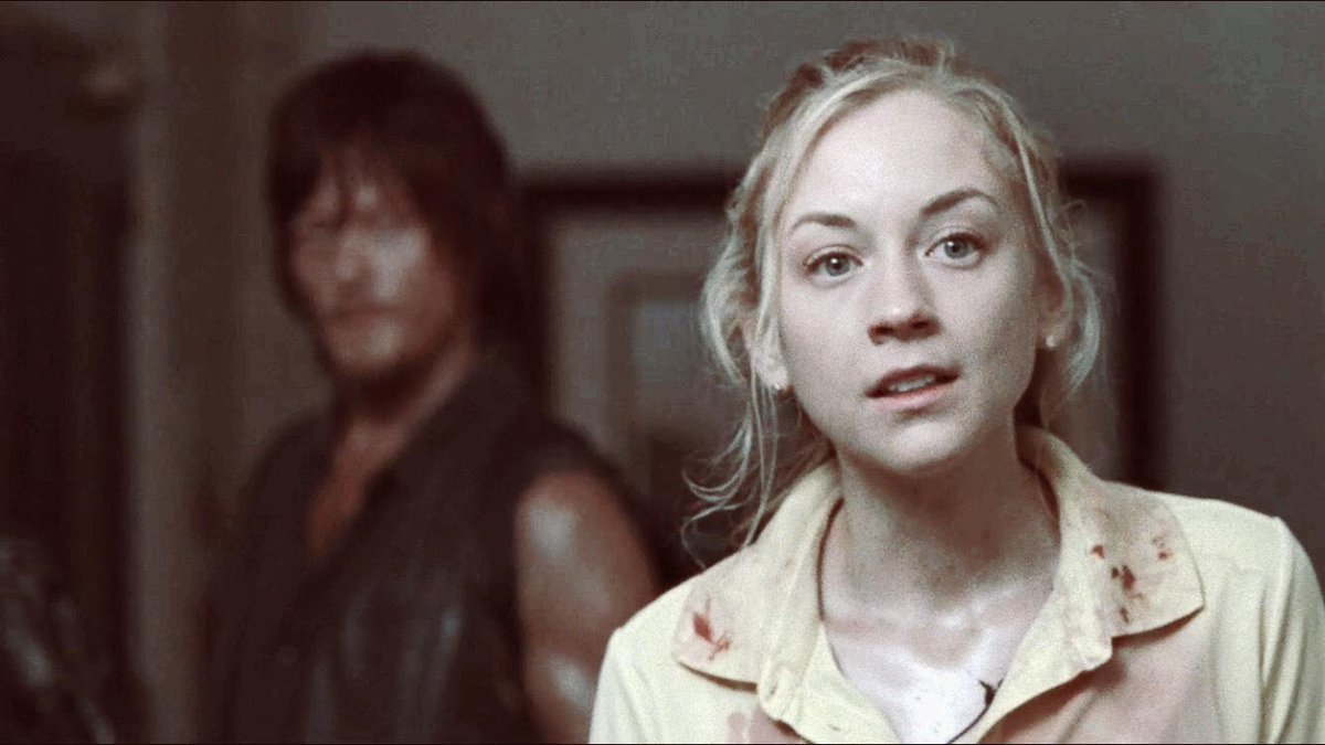 BrokenlyBeth's tweet image. Day 9 — Beth and Daryl