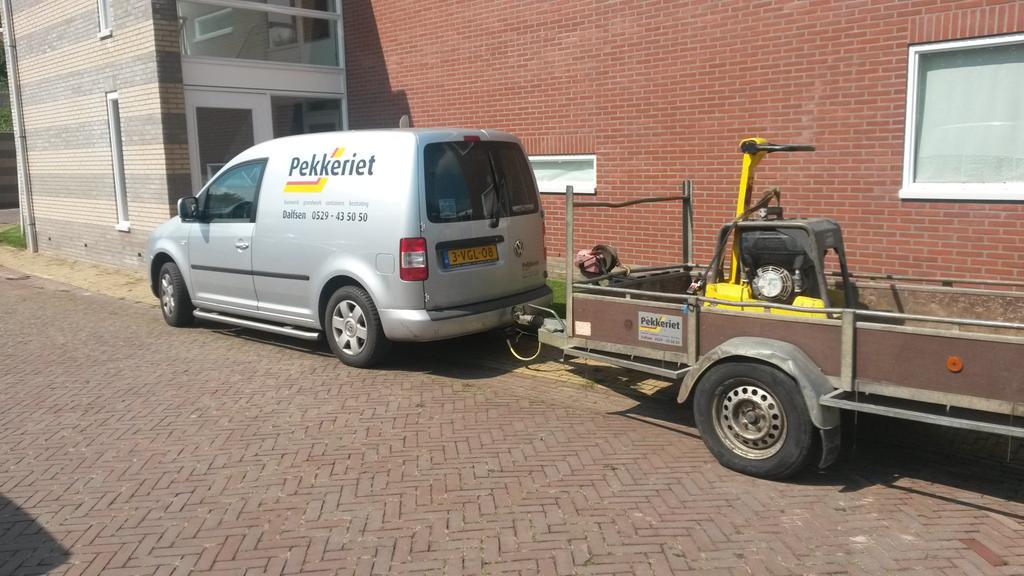 Dank aan de mannen van #Pekkeriet voor het strakke werk. Daar zijn we erg blij mee ☺