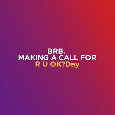 thefox1019's tweet photo. We're having a social media blackout between 9am-12pm so we can have a real conversation on R U OK?Day. http://t.co/snzKBrgz8F