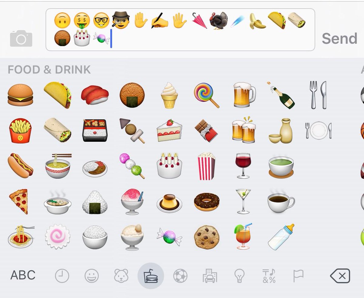 EMOJI FOOD REVIEW tweet media