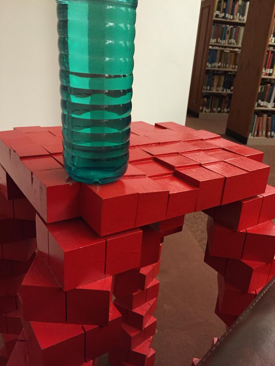 Beezy_LaWeezy's tweet photo. Also this table is really cool. Do I have any strong friends, that can help me borrow it? #OlinLibrary http://t.co/4YNjqAKF7D