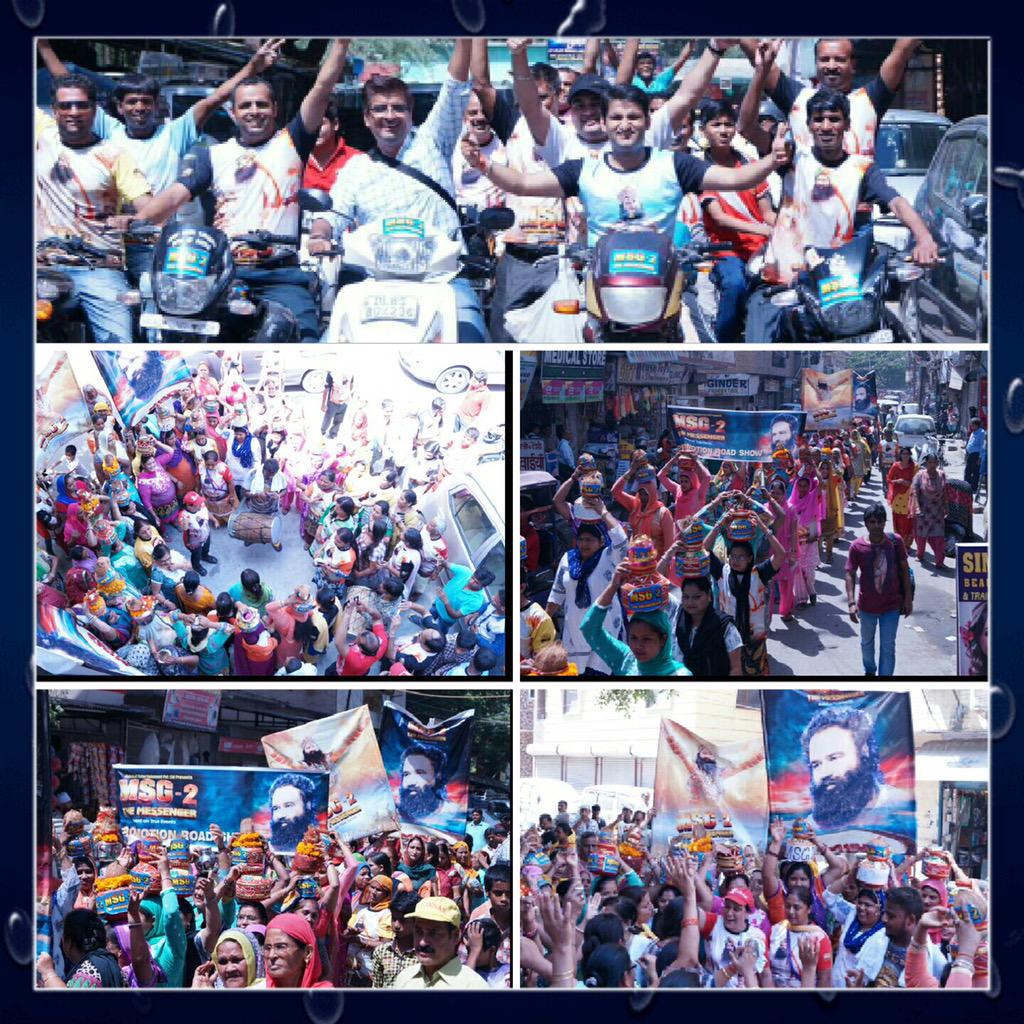 SuperSmartyG's tweet photo. Fantastic #Craze4MSG2! Splendid celebrations everywhere! Fans conducting roadshow in #WowMSG2MSG2 . https://t.co/Oa69JRpPhY