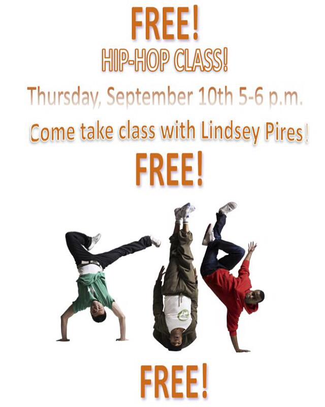 DanceCarouselMA's tweet image. FREE HIP-HOP CLASS for grades 1-4! Tomorrow, September 10th 5-6 p.m.! Bring your friends and have a blast w/ Lindsey!