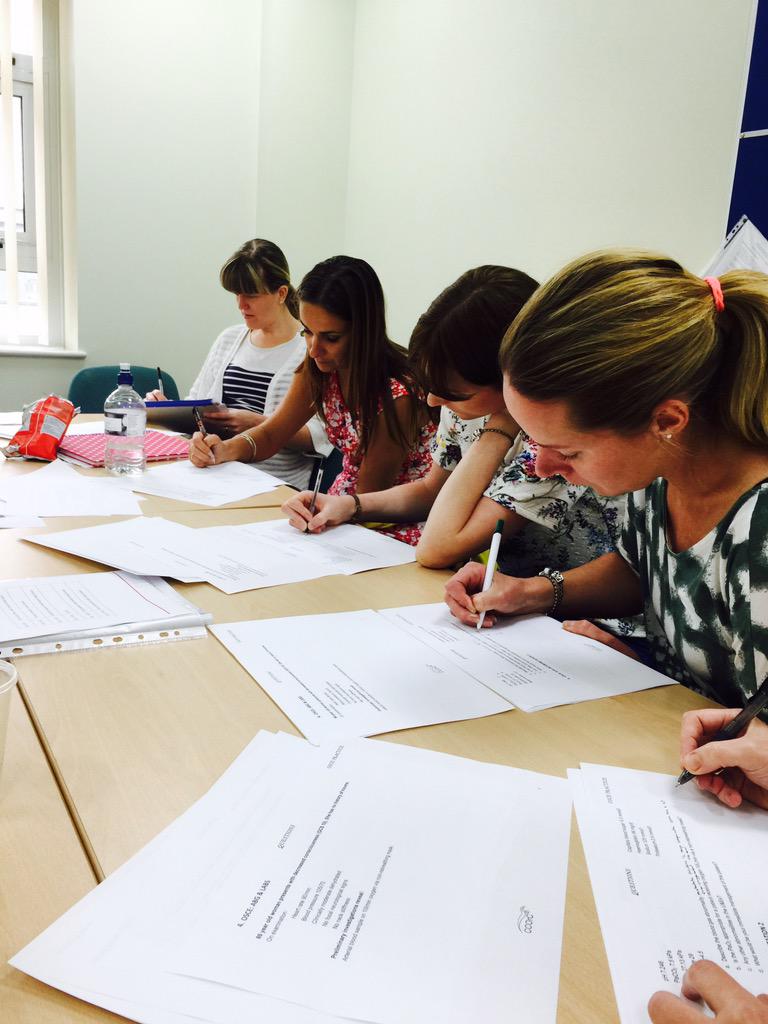 @CCOrCourse - practice scenarios &amp; OSCE's. Dr Emilio Garcia putting the CCOrCers through their paces :-)