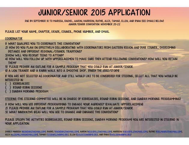 NCCNsiah's tweet photo. Jr/Sr applications are due TOMORROW BY MIDNIGHT!! Don't miss out on an amazing opportunity to coordinate/steer!!! http://t.co/HYgPqwsesM