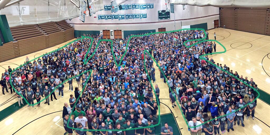 wfhscounseling's tweet image. All 1450 creating a monstrous #WF. #PackerPride #packertime #smalltown