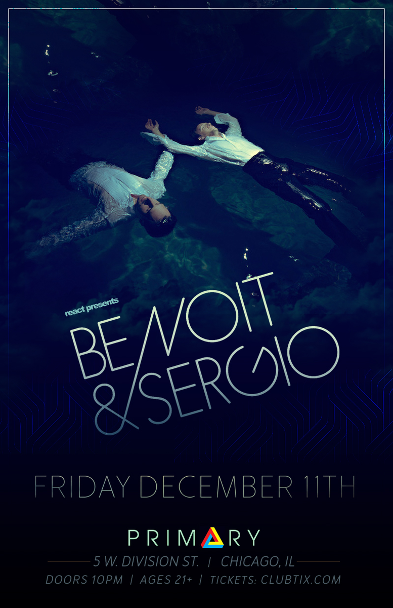 reactpresents's tweet photo. JUST ANNOUNCED:  @benoitandsergio at @Primarypresents on December 11th!  http://t.co/ZgfkmW2QkJ #BenoitSergio http://t.co/1vcUVmKTt4