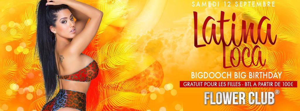 mcseancortez's tweet photo. Samedi au @ FLOWER CLUB #LATINALOCA GRATUIT pour les Filles. Bouteille Γ 100β¬ ! #Reggaeton #Clubbing #FlowerClub #RT http://t.co/UH9vQSGbFj