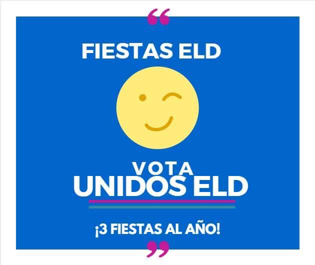 uni2eld's tweet photo. ¿Las mejores fiestas? Sólo #UNIDOS las haremos. #VotaUNIDOS http://t.co/ZkgDD5gjCD http://t.co/GAw9JazHaw