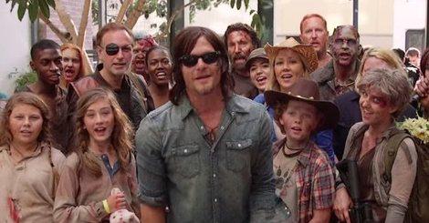 Norman Reedus wants to take you on a date to #TheWalkingDead premiere huff.to/1Niy1oc