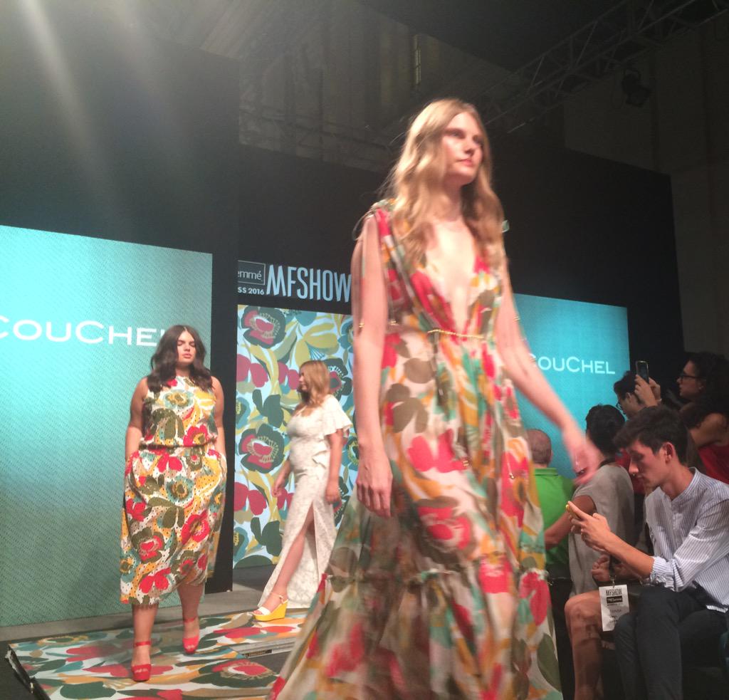 elcorteingles's tweet photo. Una colección llena de color, estampados y glamour #Couchel en estado puro #CurviesECI #TRESemméMFSHOW http://t.co/Nk83ByD9Lp