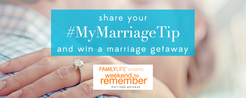 Share your #MyMarriageTip &amp; you could win a #WeekendToRemember + hotel stay frm <a href="/FamilyLifeWTR/">Weekend to Remember</a> 951shi.ne/1IW3Vka