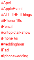 callummhoare's tweet photo. Soooooo many #apple trends right now... #iEverything OwO http://t.co/1nAYOBS7Ri