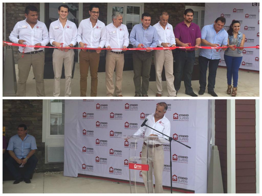 SaladePrensaVIP's tweet image. #ExtendedSuites en Ciudad del Carmen, abre sus puertas hoy. El Sr. Roberto Tame, Director General corta el listón.
