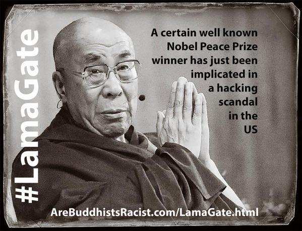TulipBuddha's tweet photo. Did you ask Bob Thurman to hack activists accounts? http://t.co/vXK7PRFCJ5 #LamaGate #infosec #DalaiLama http://t.co/pPTbFopDwn
