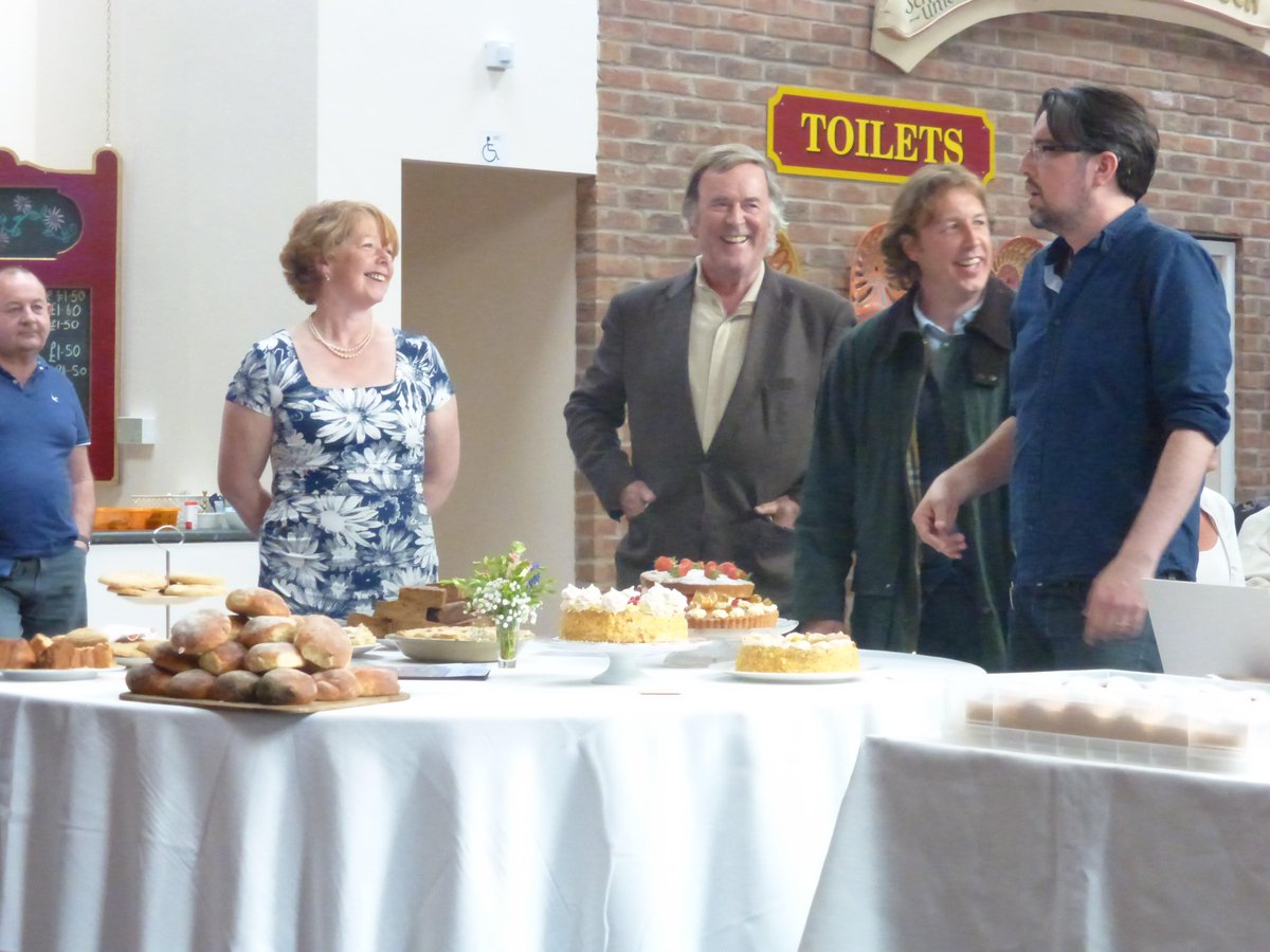 scarb_fair's tweet photo. BBC2 Terry and Mason's "Great Food Trip" visit the Scarborough Fair Collection http://t.co/HLIjQBBog3