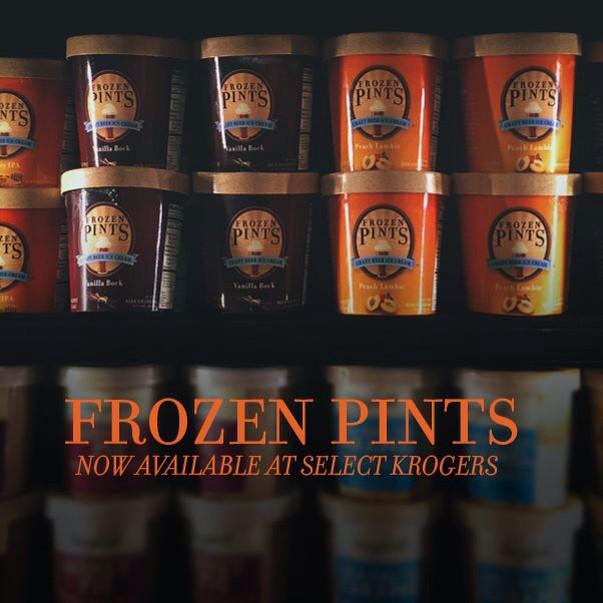 GabrielSterling's tweet image. You can now get @FrozenPints at "select" @kroger stores. It's worth it.