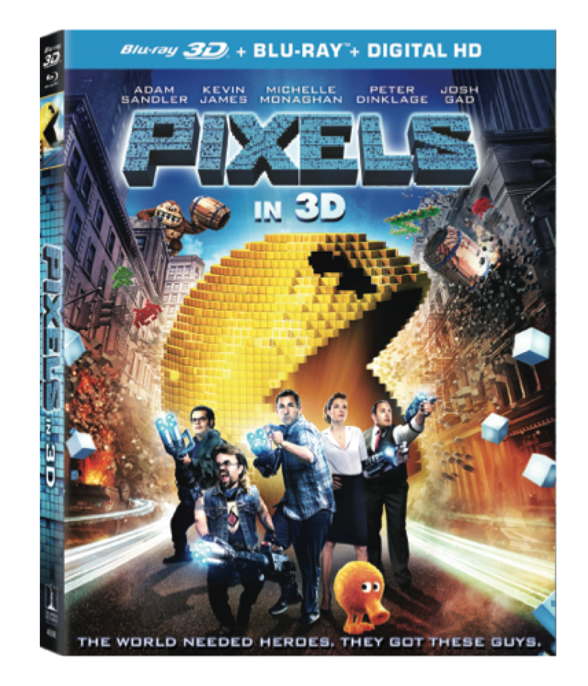 PixelsMovie's tweet photo. Bring the battle home! #PixelsMovie is on Digital HD 10/6 &amp; Blu-ray 3D, Blu-ray™ &amp; DVD 10/27 http://t.co/Fti9UnQbui http://t.co/pEcaZAkxBs