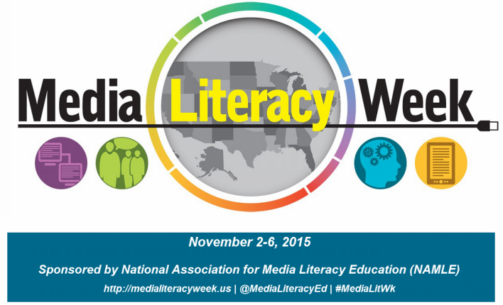 liebermansees's tweet photo. #NAMLE2015 Launches 1st Annual U.S. #MediaLiteracy Week Nov 2-6, 2015! http://t.co/ci49L4xsud #MediaLitWk http://t.co/abE8QxZJN5