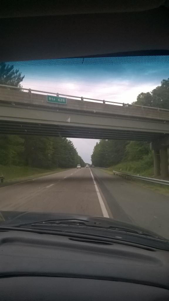 On the way to VA Beach for a hell of a time