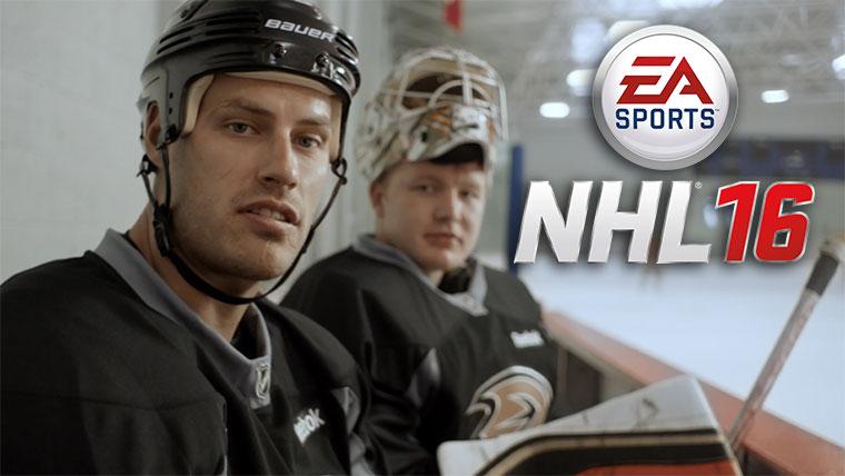 Ryan Getzlaf, @f_andersen30 and another guest star make an appearance in our #NHL16 TV spot! Dropping tomorrow!