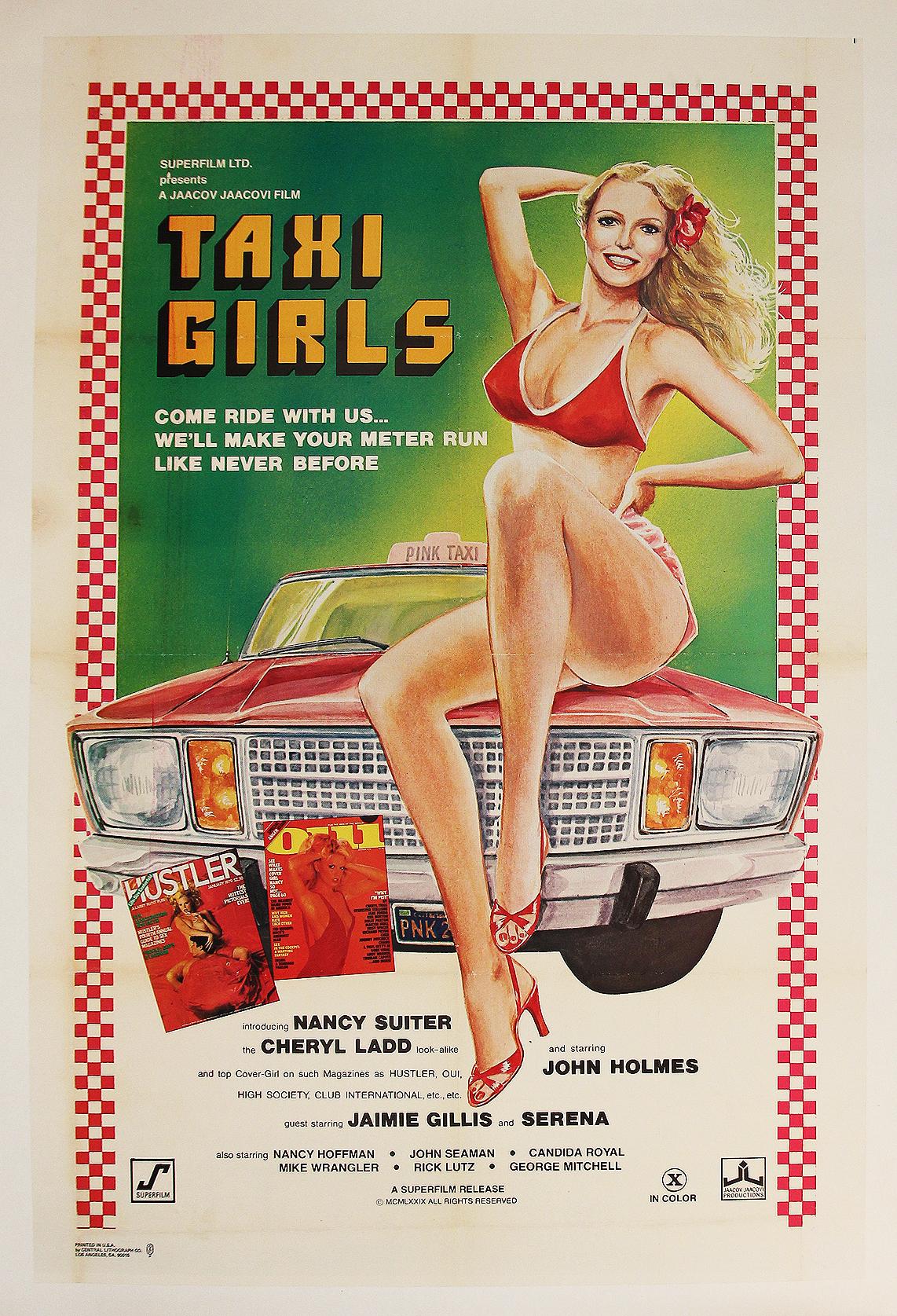 Westgate Gallery on X: TAXI GIRLS, 1979 XXX wSerena, Candida Royalle &  Cheryl Ladd-lookalike Nancy Suiter! ON LINEN & pristine! sale $399  http:t.coYS3lVl4dL9  X