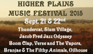 TulsaVanguard's tweet photo. Is everyone excited for the Higher Plains Music Festival??
Day 1 Headliner: @slumvillage
Day 2 Headliner: Thundercat http://t.co/aPAvm45trE