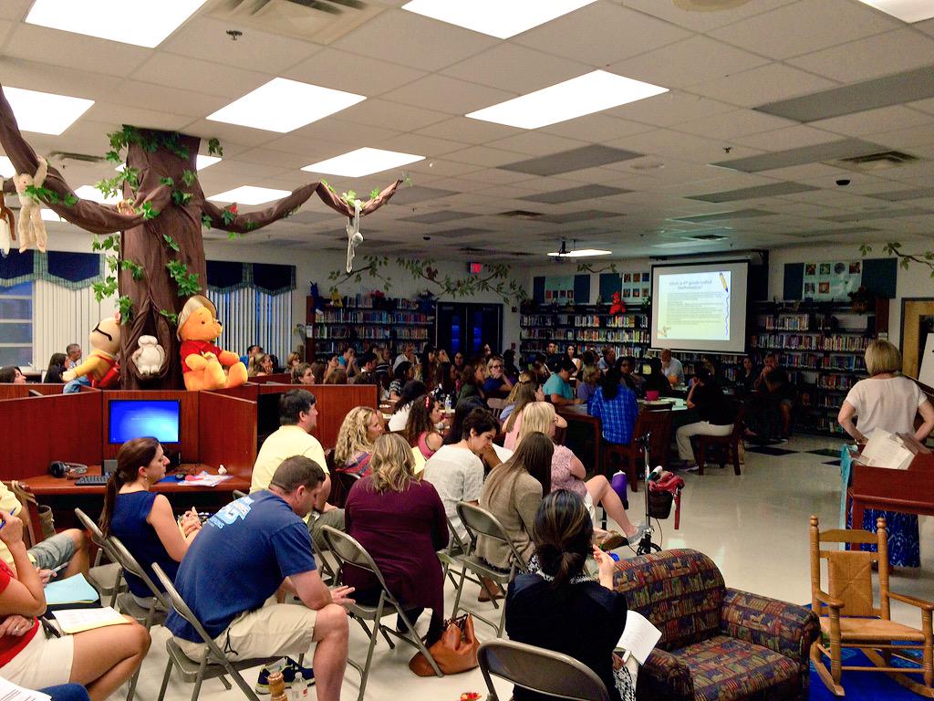 Great turnout at Curriculum Night! Thank you parents for coming out and thank you teachers for doing an amazing job!