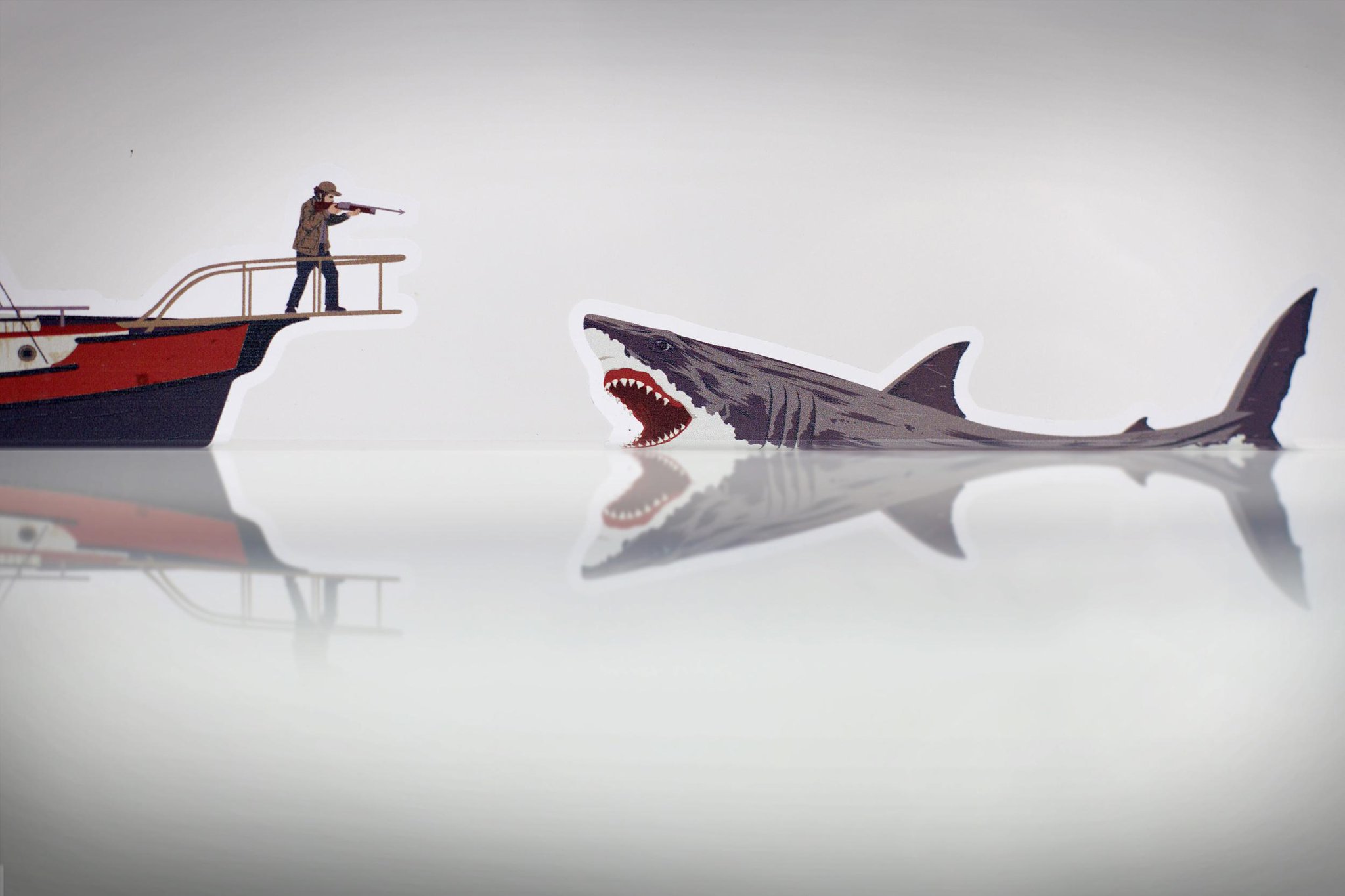 Eric Vespe on Twitter "Yeah, these Jaws Decals are for sure going into