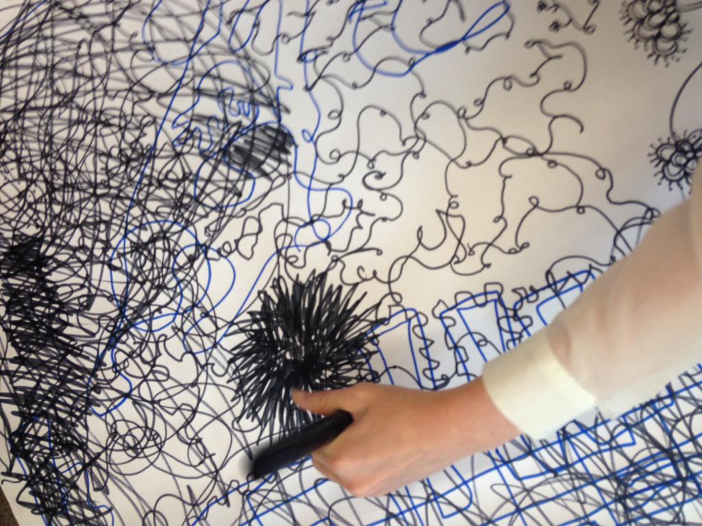 Lindseyeleven2's tweet image. Getting into the zone @engagevisualart #engageISS