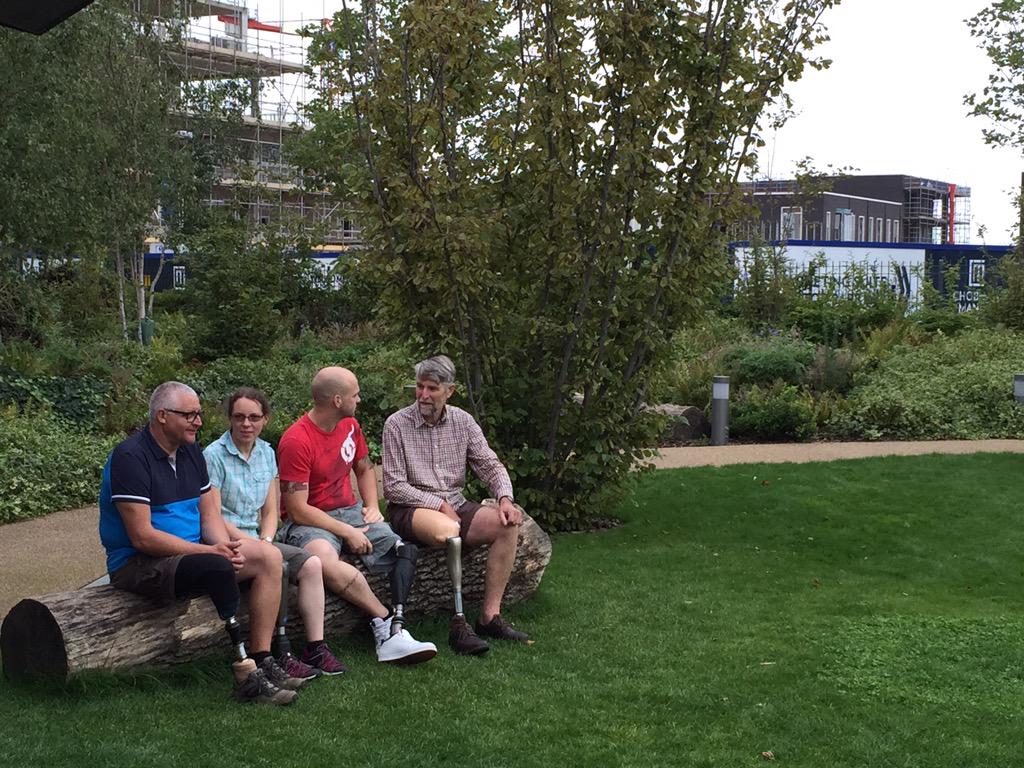ottobockuk's tweet photo. What a great couple of days at Olympic Park for the launch of our #bionicfamily #noexcuses http://t.co/bDfRVaJYxC