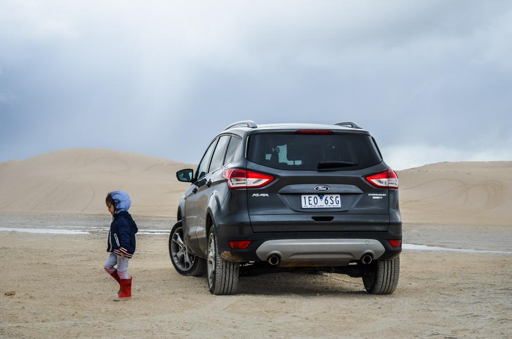 FordAustralia's tweet photo. Is this our youngest #FordAu fan yet? Thanks for the beautiful snap of Ford #KugaAu, @InkedinColour​! #FordThinking http://t.co/sGUKb2gDi9