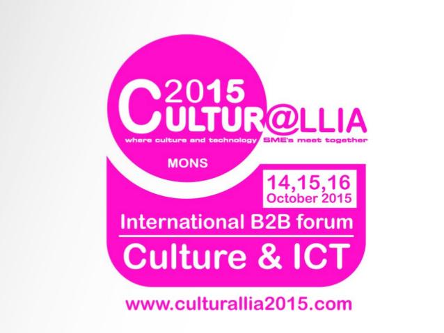 Ce mardi, nous vous invitons à l'Afterwork @CULTURALLIA2015, Forum International #B2B ! facebook.com/events/8595796…