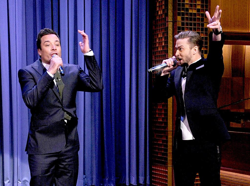 enews's tweet photo. History of Rap 6 is here! Justin Timberlake &amp; Jimmy Fallon are at it again on #FallonTonight: http://t.co/tCu1eJUeVK http://t.co/haR6eTtcjs
