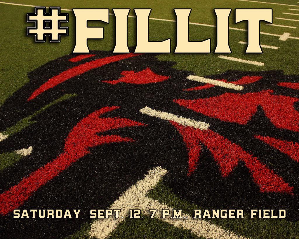NWOSU's tweet photo. #FILLIT
#RangerField #HomeOpener #NWFamilyDay #BlackOut #NewPressBox #NewTurf
Can't Wait! Saturday, 7 p.m. http://t.co/55qxYftrq0